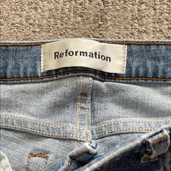 Reformation Light Blue Denim - Picture 2 of 7